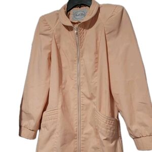 Chic Peach Utility Jacket for Women